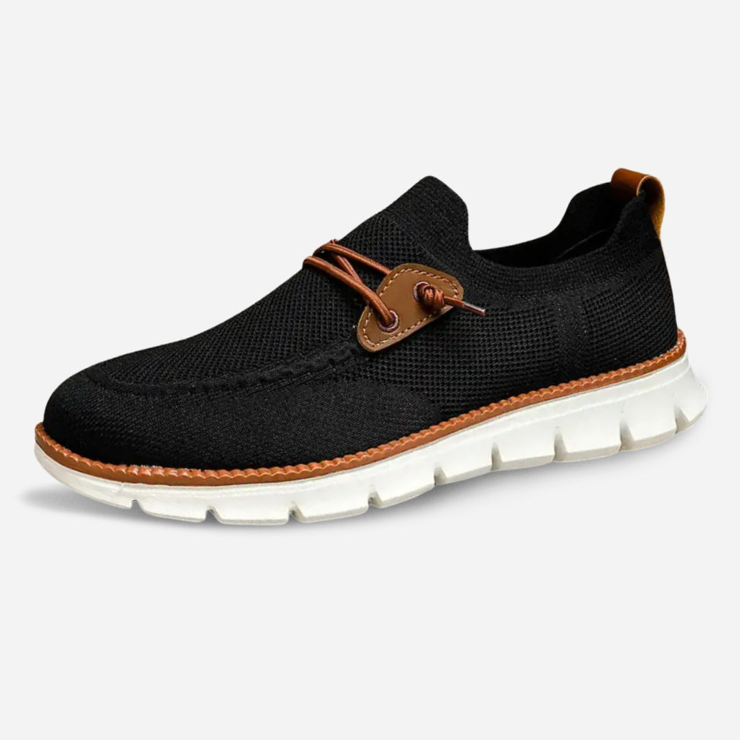 Zapatos Casuales de Punta Ancha y Confort